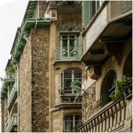 Art Nouveau architecture in Passy