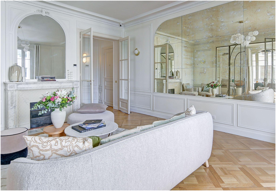 Salon space with elegant glass roof